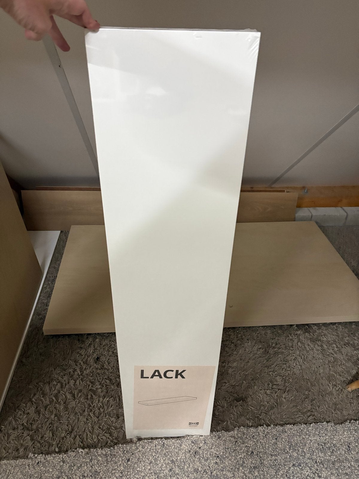 Nieuwe IKEA LACK wandplank - Wit, Ophalen of Verzenden, Nieuw