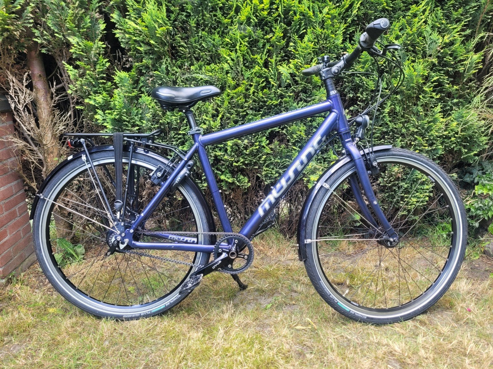 Musing Twinroad met Rohloff naaf en riemaandrijving, 28 inch, Gebruikt, 10 tot 15 versnellingen, 49 tot 53 cm