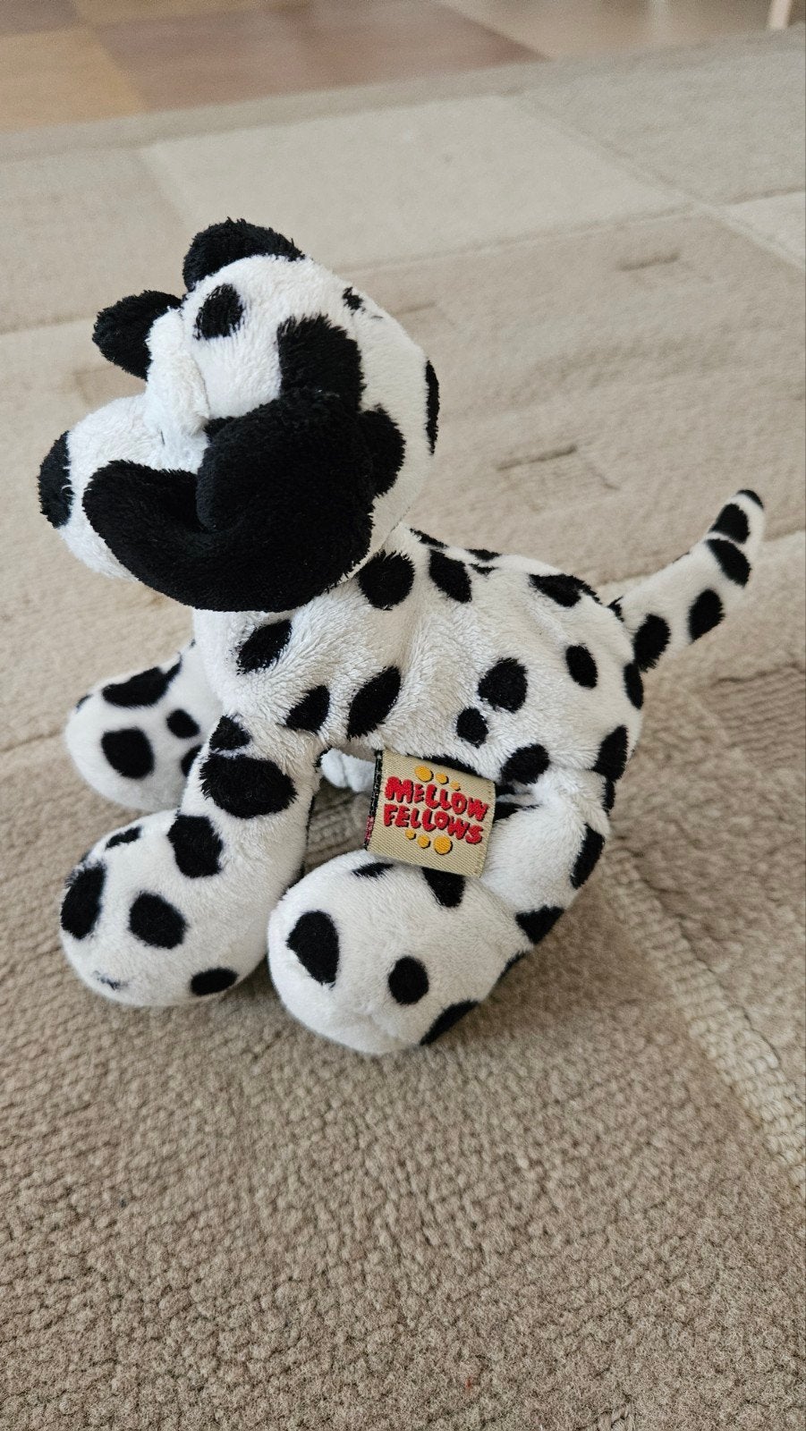 Dalmatiër knuffel Nici, Ophalen of Verzenden, Zo goed als nieuw, Hond