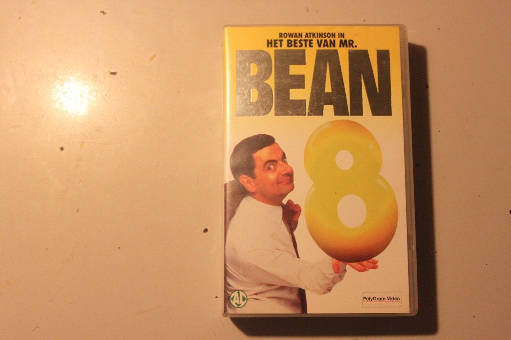 601x - vhs - het beste van mr. bean 8 - rowan atkinson, Alle leeftijden, Ophalen of Verzenden, Gebruikt, Komedie