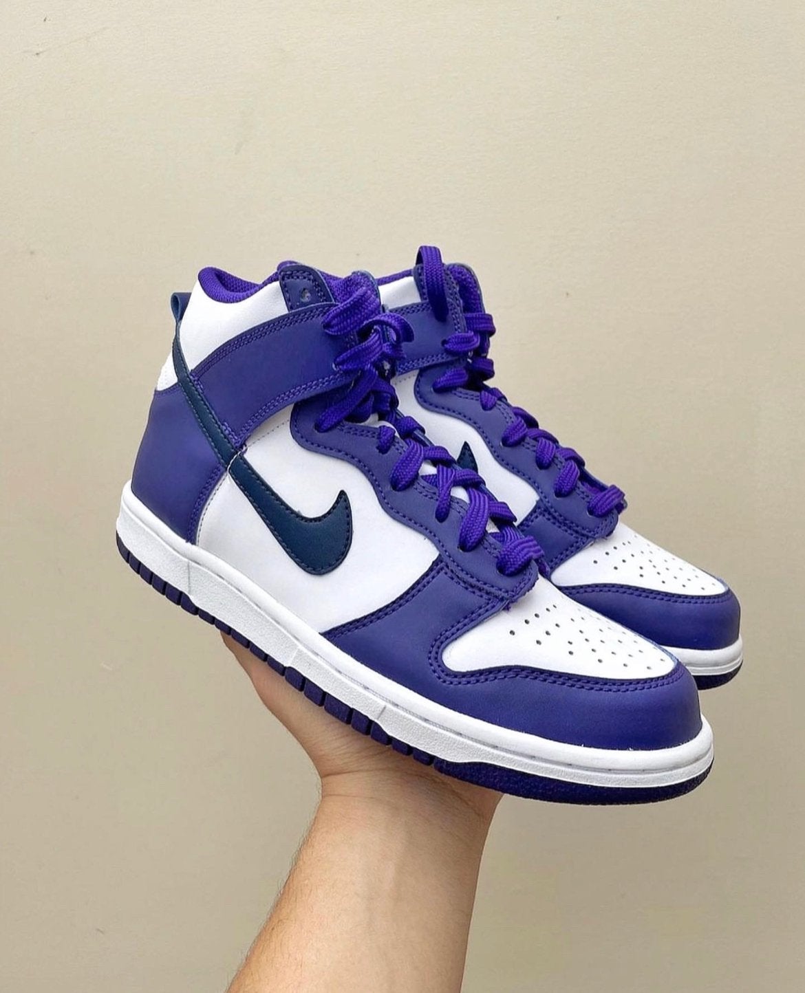 Nike Dunk High Purple 37.5 38, Nike, Ophalen of Verzenden, Nieuw, Sneakers of Gympen
