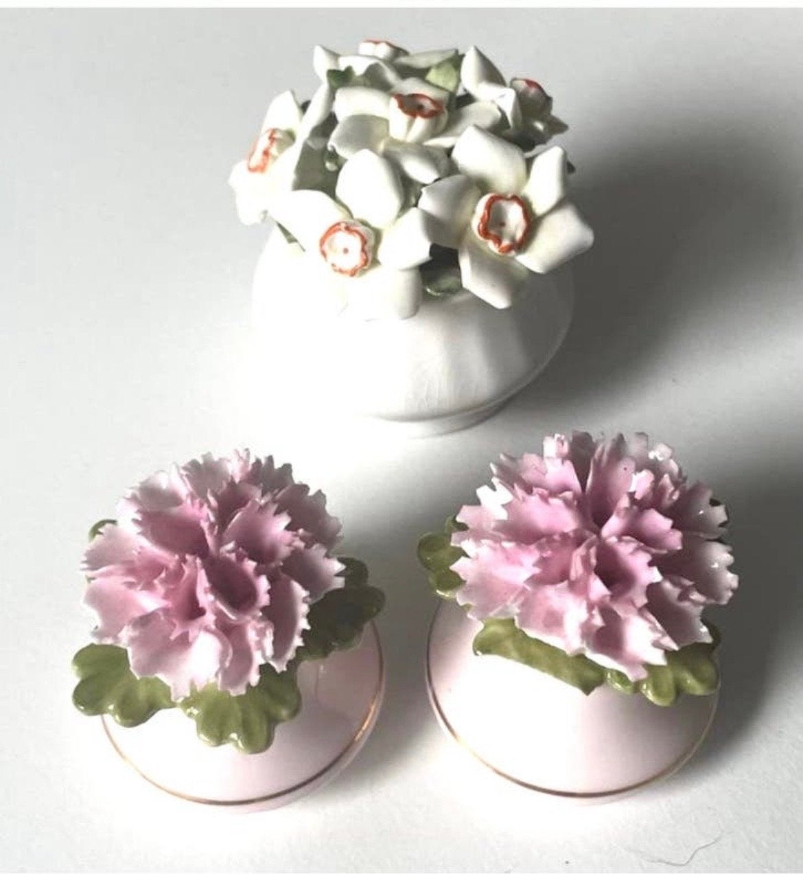 Healacraft Peper- en Zoutstelletje - Birthday Blooms, Antiek en Kunst, Antiek | Porselein, Ophalen of Verzenden