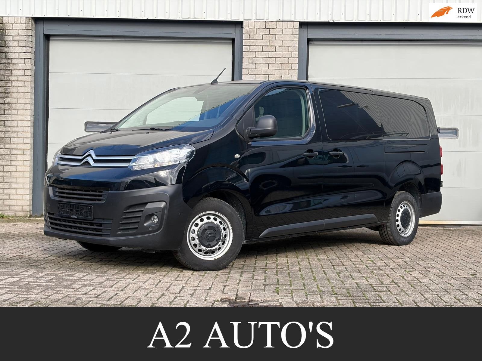 Citroen Jumpy 2.0 BlueHDI 120 M Club Airco|Cruise|Sensor, Auto's, Stof, Gebruikt, Citroën, Grijs
