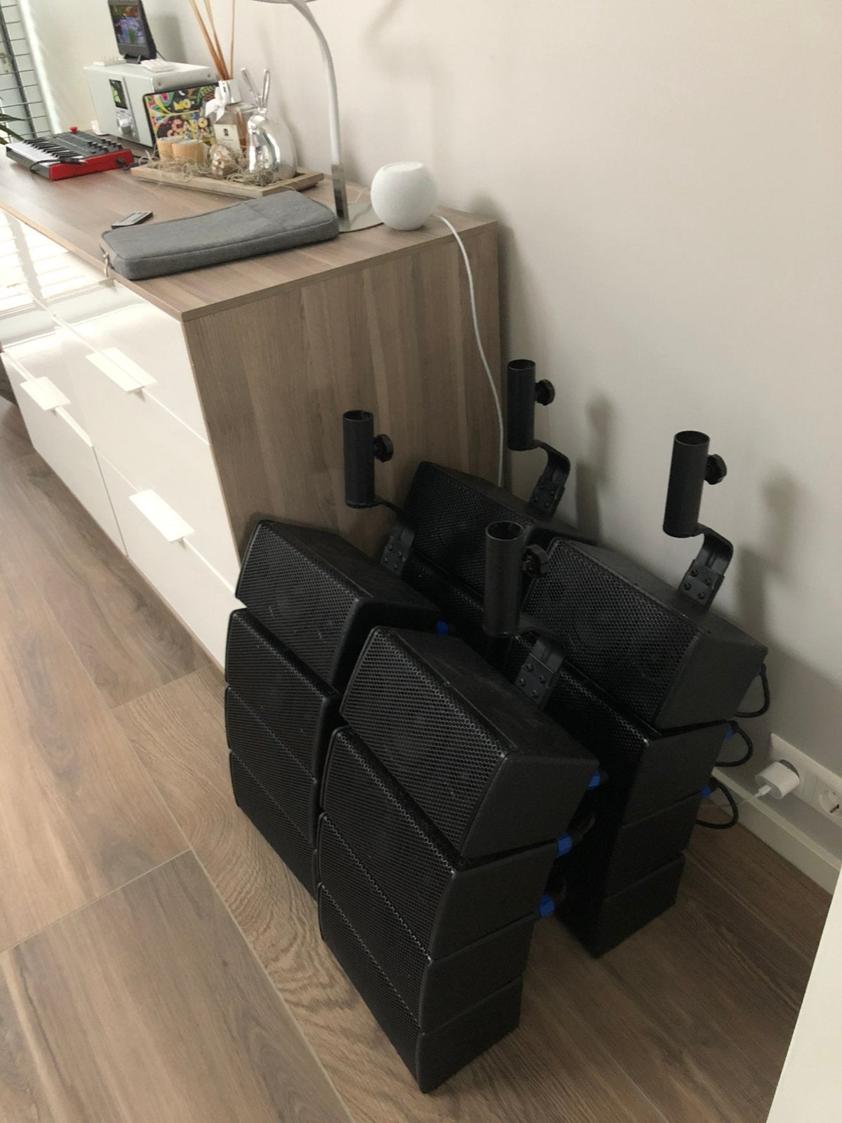 2 speakersets Alecto, Audio, Tv en Foto, Luidsprekers, Gebruikt, Speakerset, Ophalen, Overige merken