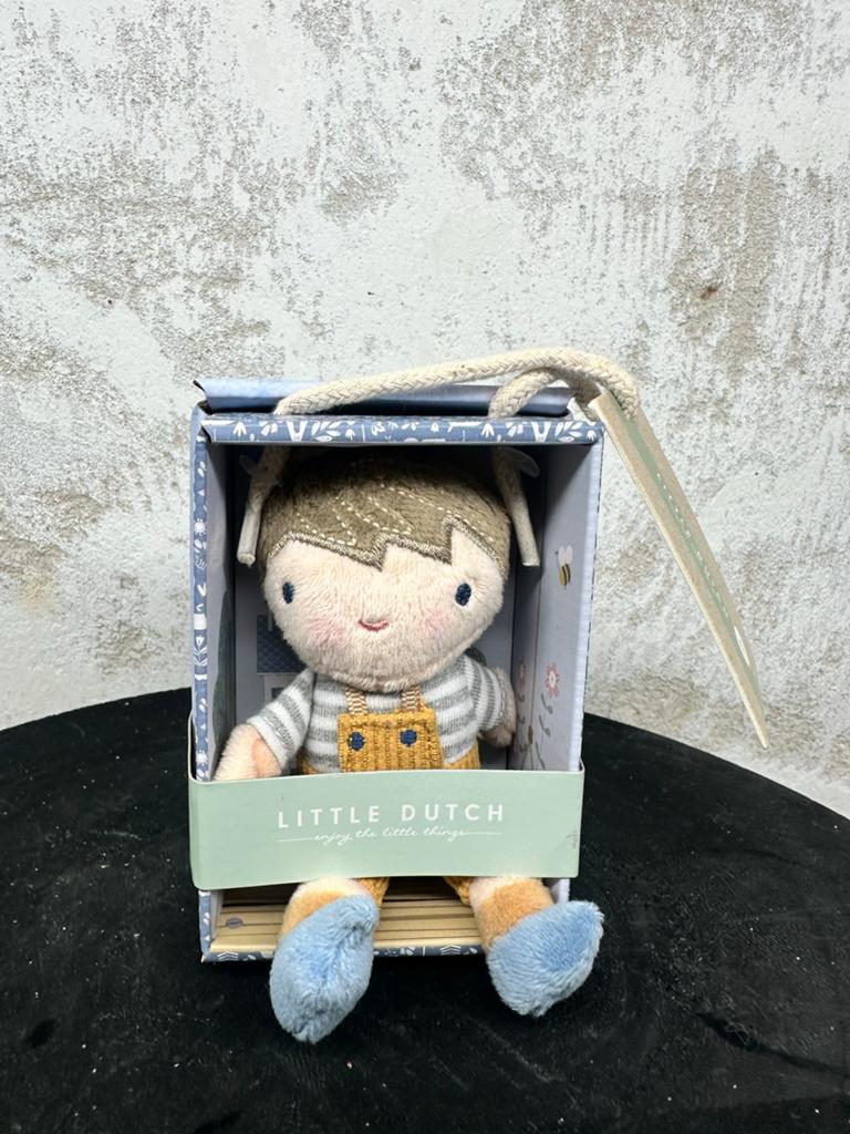 Little Dutch Knuffelpop Jim in Geschenkdoos - Nieuw, Met doos, Overige karakters, Little Dutch, Overige typen
