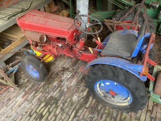 Holder tuintrekker / zitmaaier - Schuurvondst (opknapper), Tuin en Terras, Zitmaaiers, Ophalen, Gebruikt