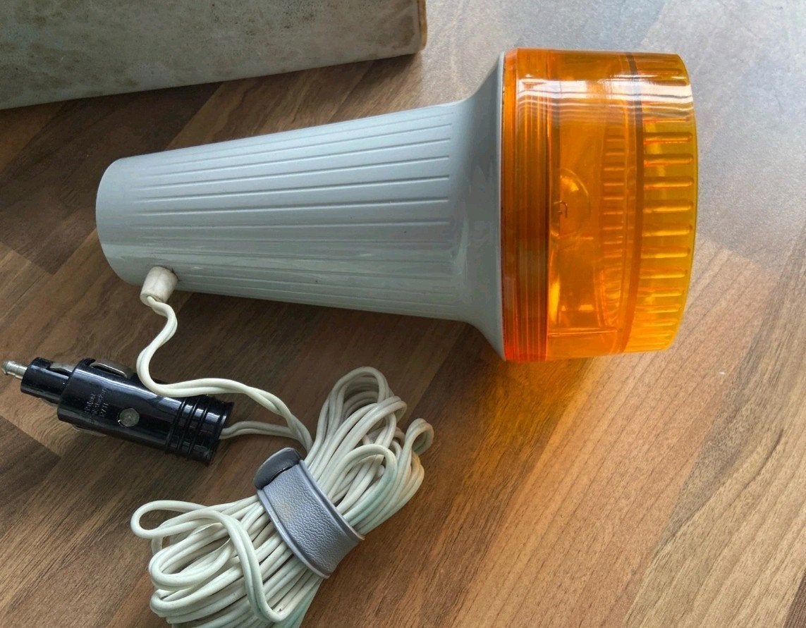 Susi zoek- en veiligheidslamp vw ovaal bril kever 6v, Ophalen of Verzenden, Gebruikt