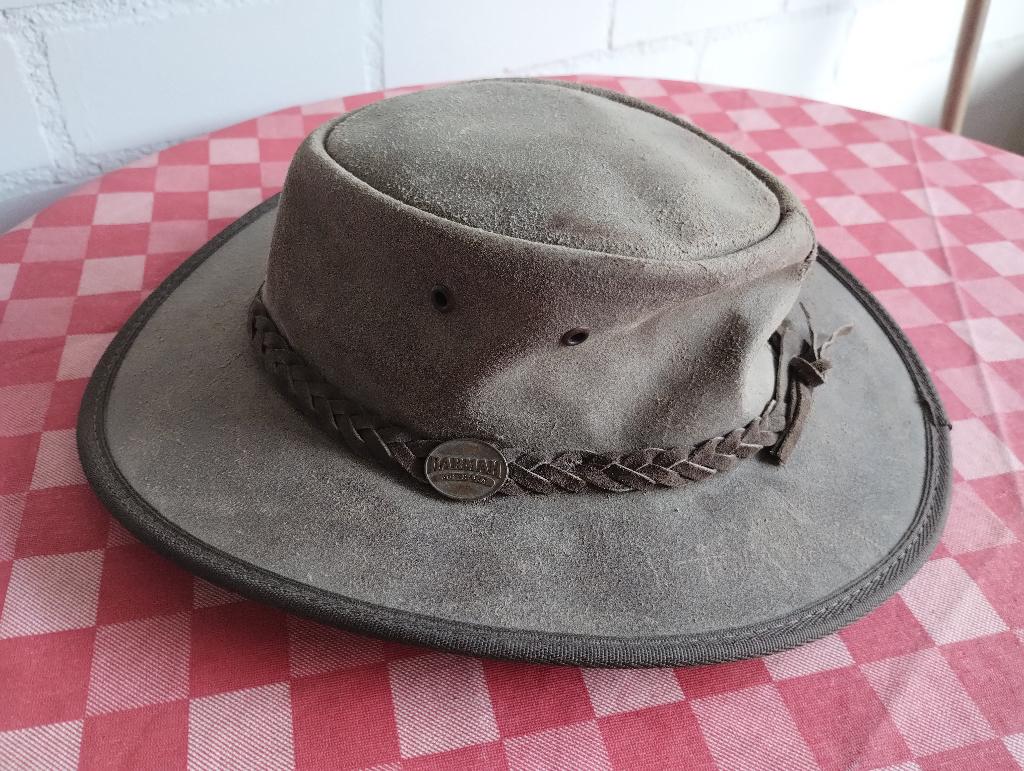 leren hoed Barmah, 56 of 57 cm (M, 7 of 7⅛ inch), Hoed, Ophalen of Verzenden, Nieuw