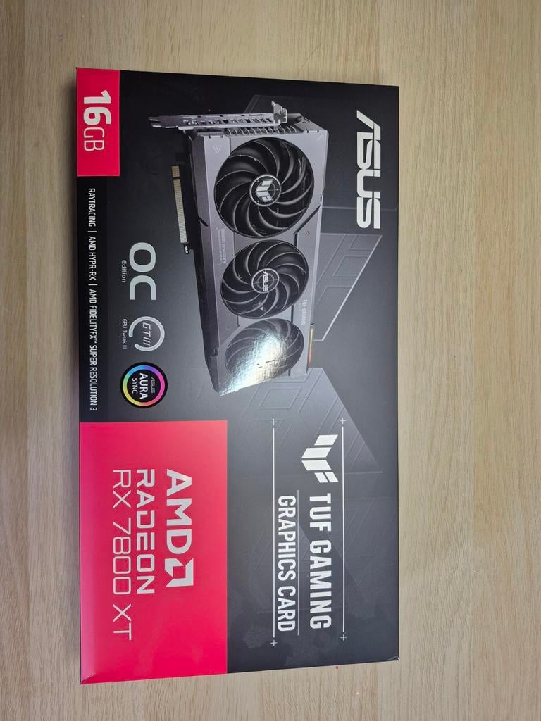 ASUS TUF Gaming AMD Radeon RX 7800 XT OC Edition 16GB, Computers en Software, Videokaarten, Ophalen