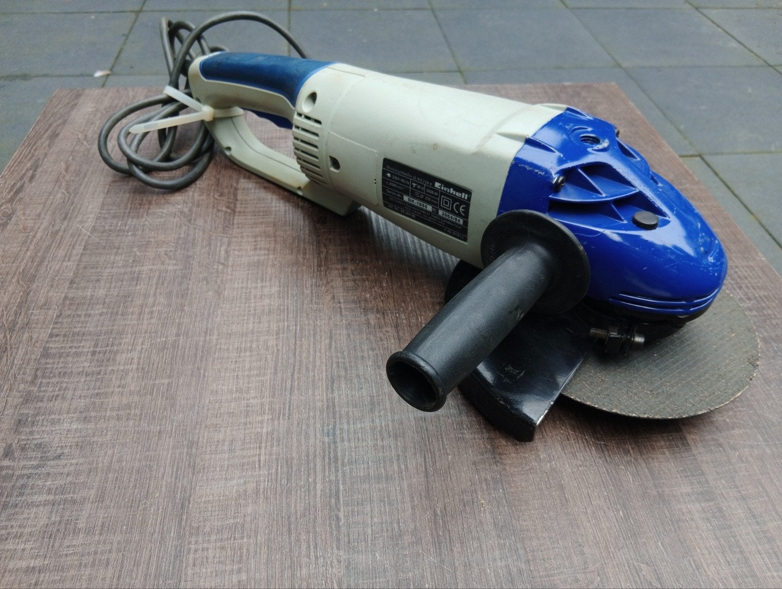 Einhell haakse slijper 230mm - zo goed als nieuw, Ophalen of Verzenden