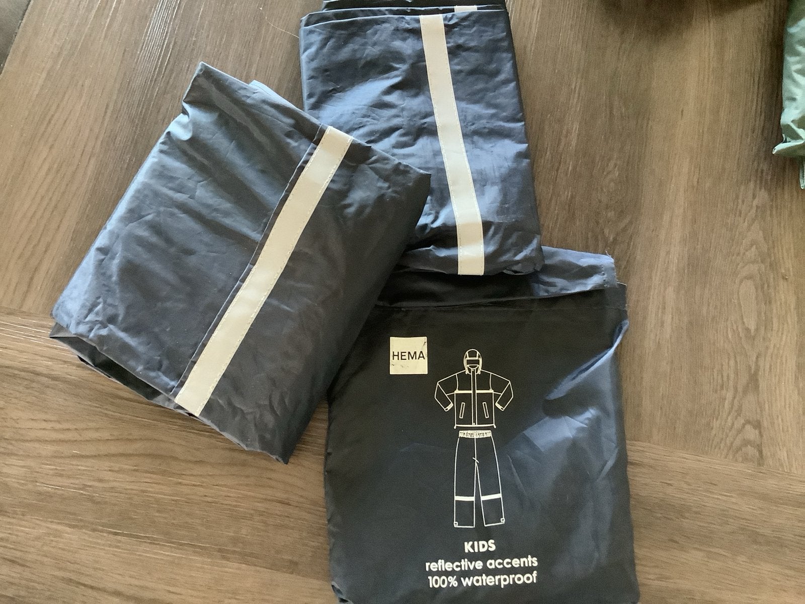 Hema regenpak voor kinderen, maat 158/164, Ophalen of Verzenden, Zo goed als nieuw, Regenbroek, Kinderen