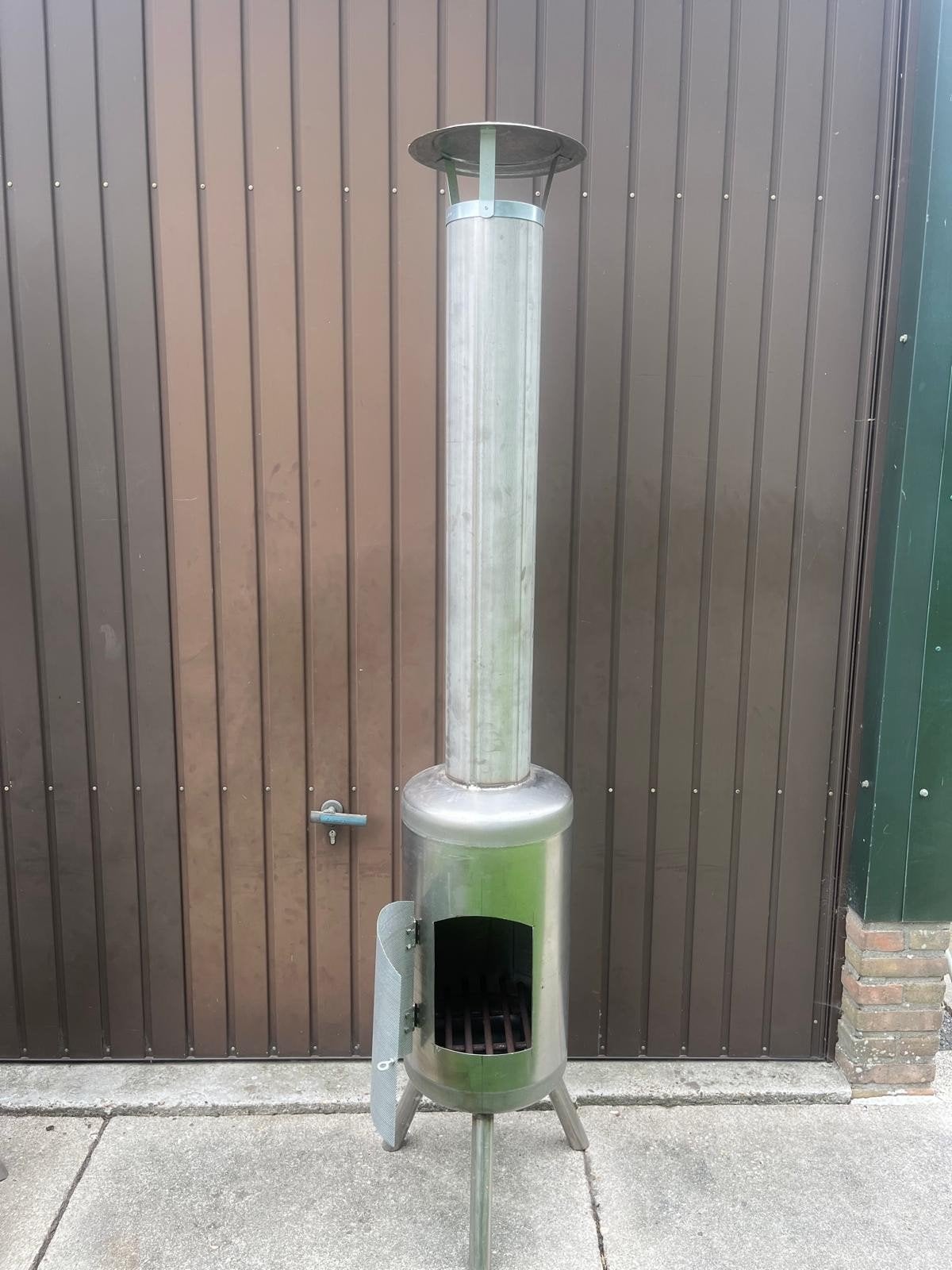 RVS terras kachel, Ophalen, Nieuw