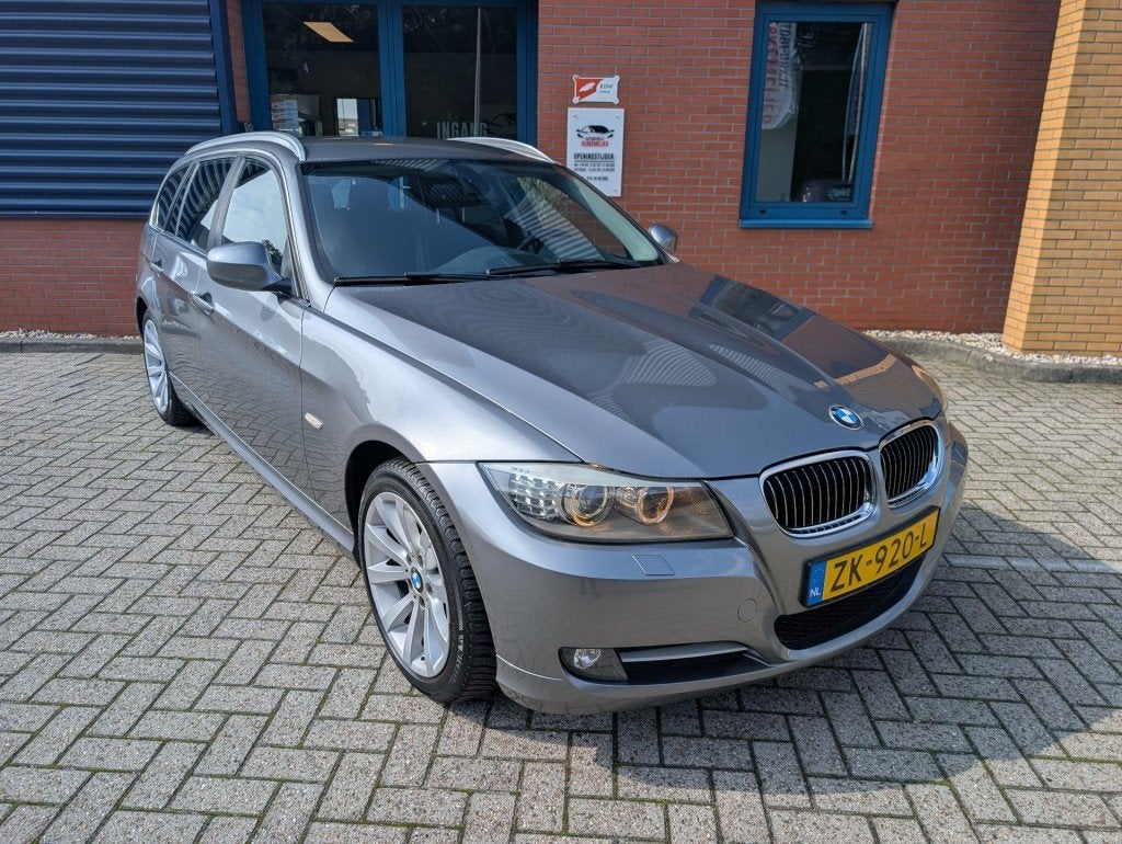 Bmw 3-SERIE 320D LUXURY LINE, Leder, Cruise, Stoelverw, PDC,, Auto's, 21 km/l, Achterwielaandrijving, 4 cilinders, Leder