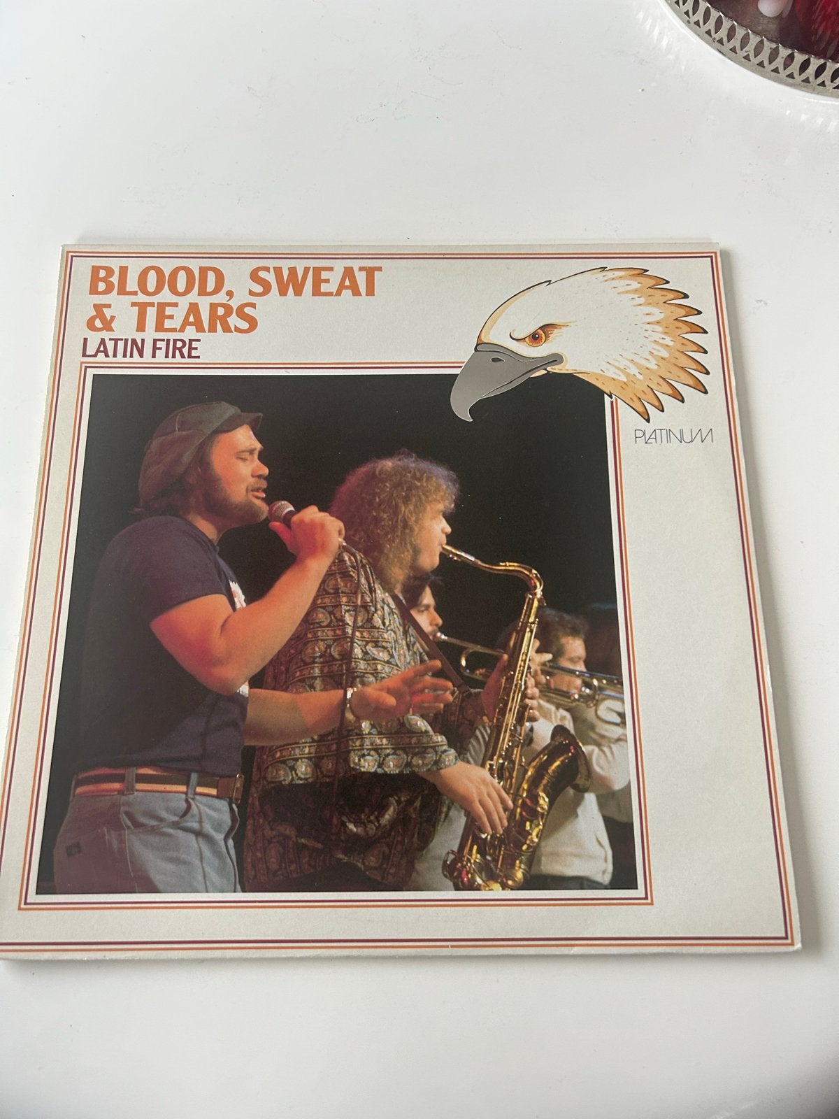 Blood, Sweat & Tears - Latin Fire LP (Platinum), Cd's en Dvd's, LP, Gebruikt, Pop, Ophalen of Verzenden