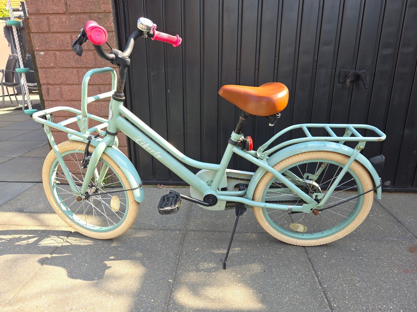 Spirit meisjesfiets 18 inch, Fietsen en Brommers, Ophalen, Spirit, Schijfrem, 16 tot 20 inch