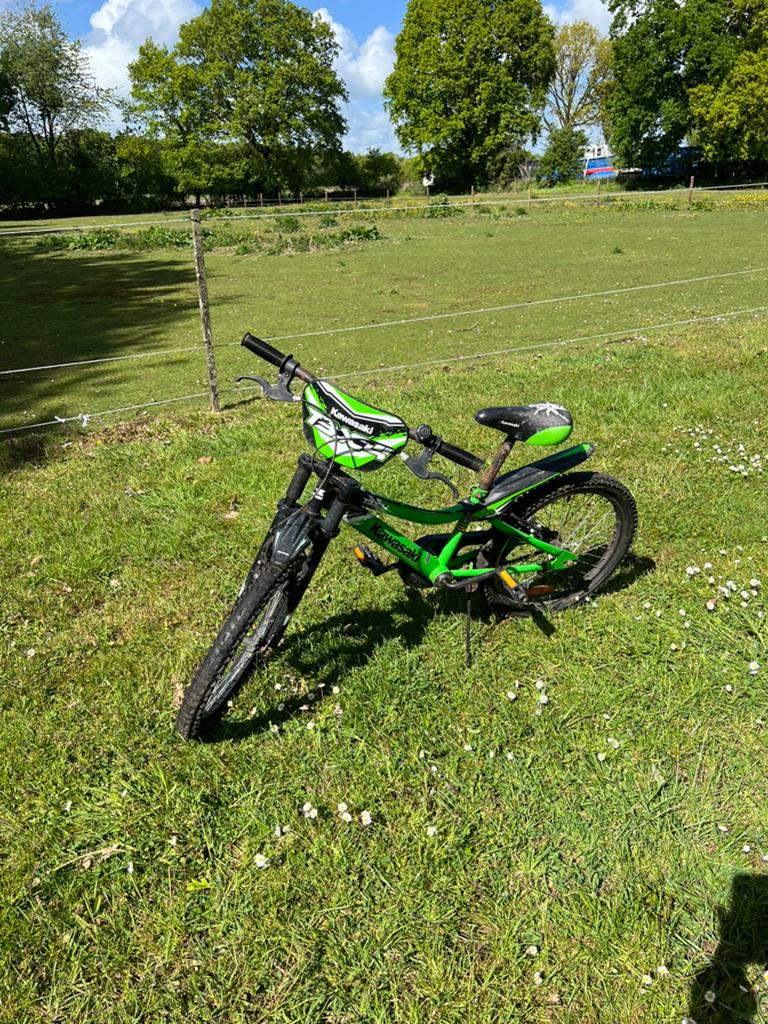 Kawaski fiets, Ophalen, Gebruikt, Minder dan 16 inch