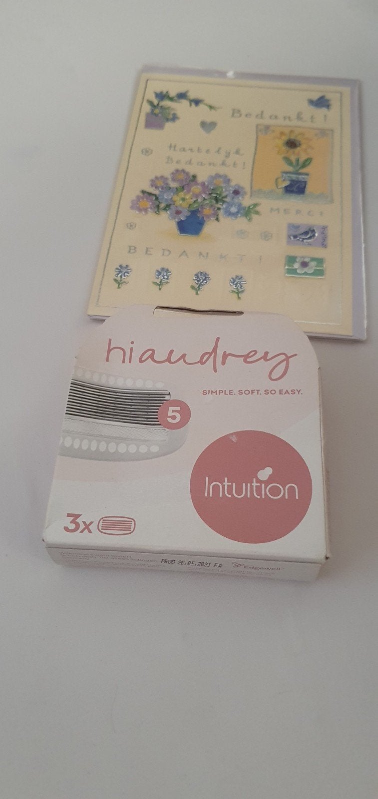 Intuition scheermesjes, Verzenden, Nieuw, Overige typen