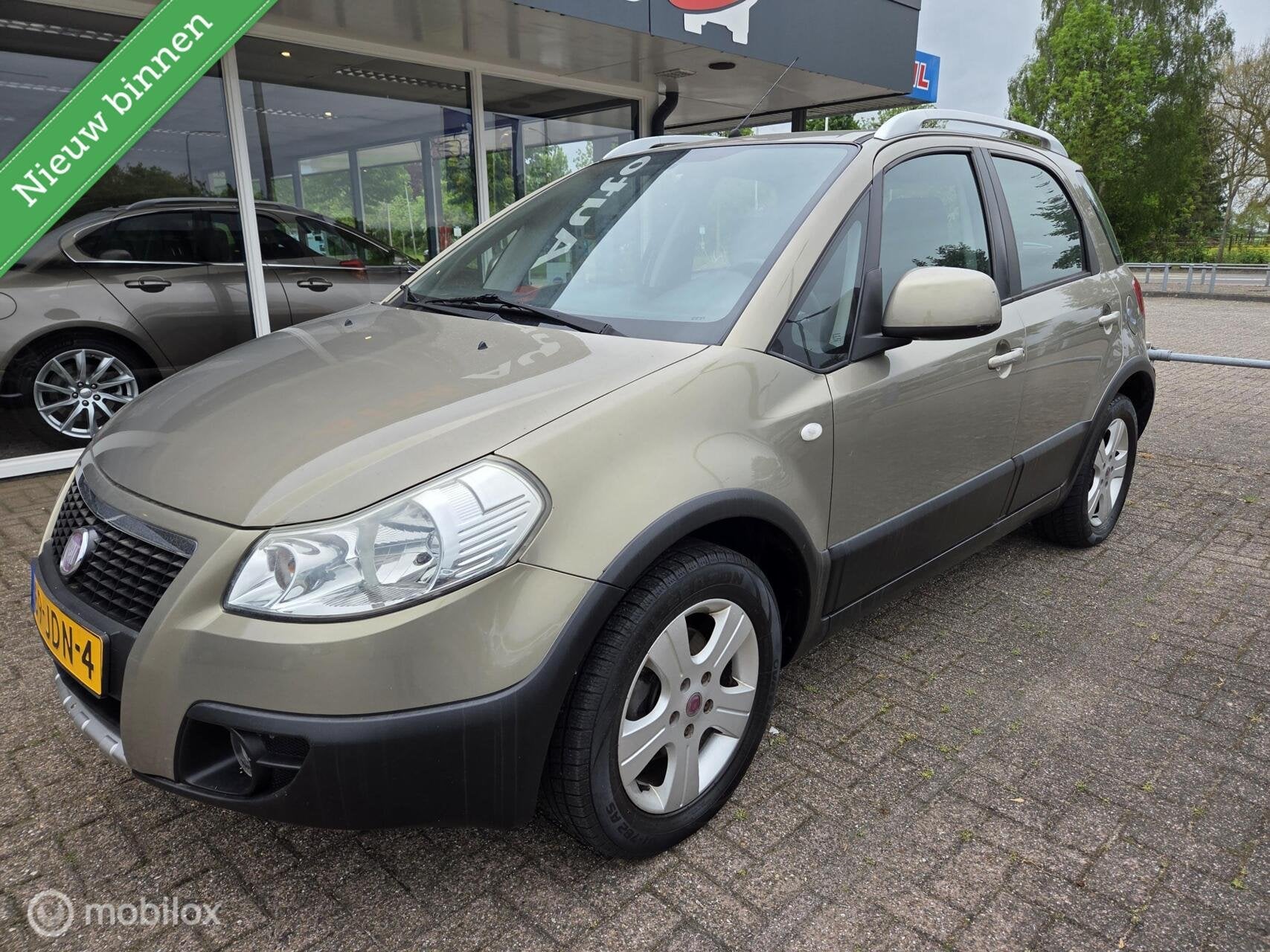 Fiat Sedici 1.6-16V Emotion Airco Apk Hoge instap Km NAP, Voorwielaandrijving, 15 km/l, Gebruikt, 4 cilinders