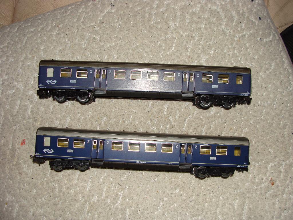 MARKLIN NS 2 WAGON 2 KLAS, Wisselstroom, Gebruikt, Wagon, Ophalen of Verzenden