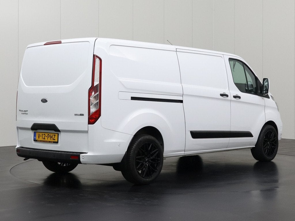 Ford Transit Custom 2.0TDCi 130PK Lang Raptor | Airco | Crui, Auto's, Bestelauto's, Voorwielaandrijving, Stof, Gebruikt, 4 cilinders
