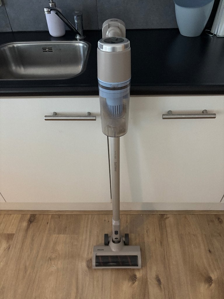Steelstofzuiger (Philips), Witgoed en Apparatuur, Stofzuigers, Ophalen, Philips, Zo goed als nieuw, Reservoir