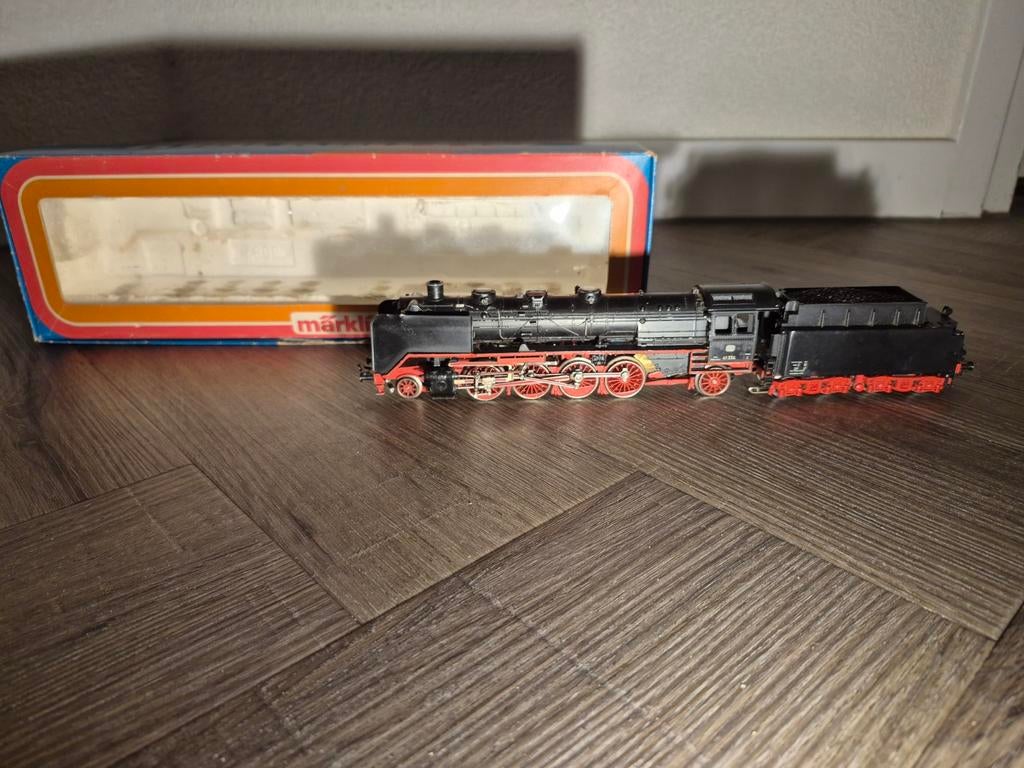 Marklin 3082 H0 Stoomlocomotief met tender BR 41 DB met OVP., Wisselstroom, Gebruikt, Locomotief, Ophalen of Verzenden