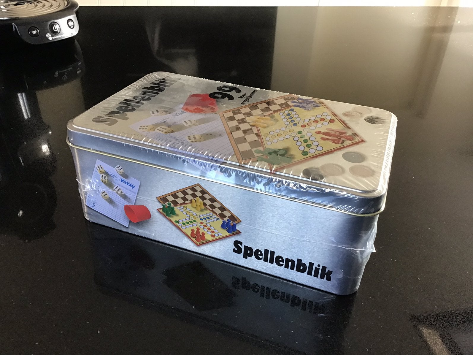 Spellenblik. Met 99 spelmogelijkheden. Dammen. Nieuw., Verzenden, Nieuw, Reisspel
