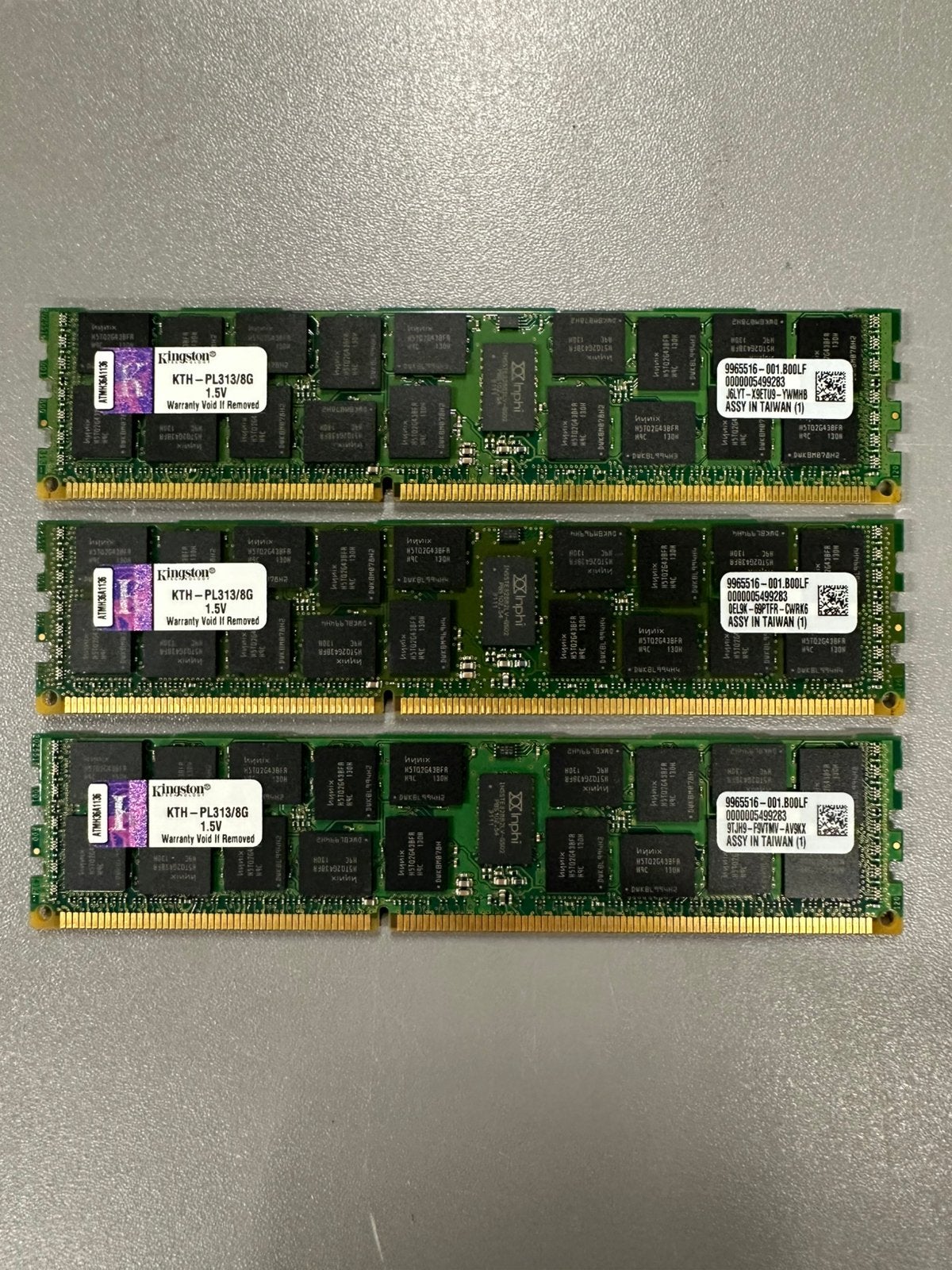 Kingston Server RAM 3x 8G, Computers en Software, Gebruikt, Server, 8 GB, DDR3