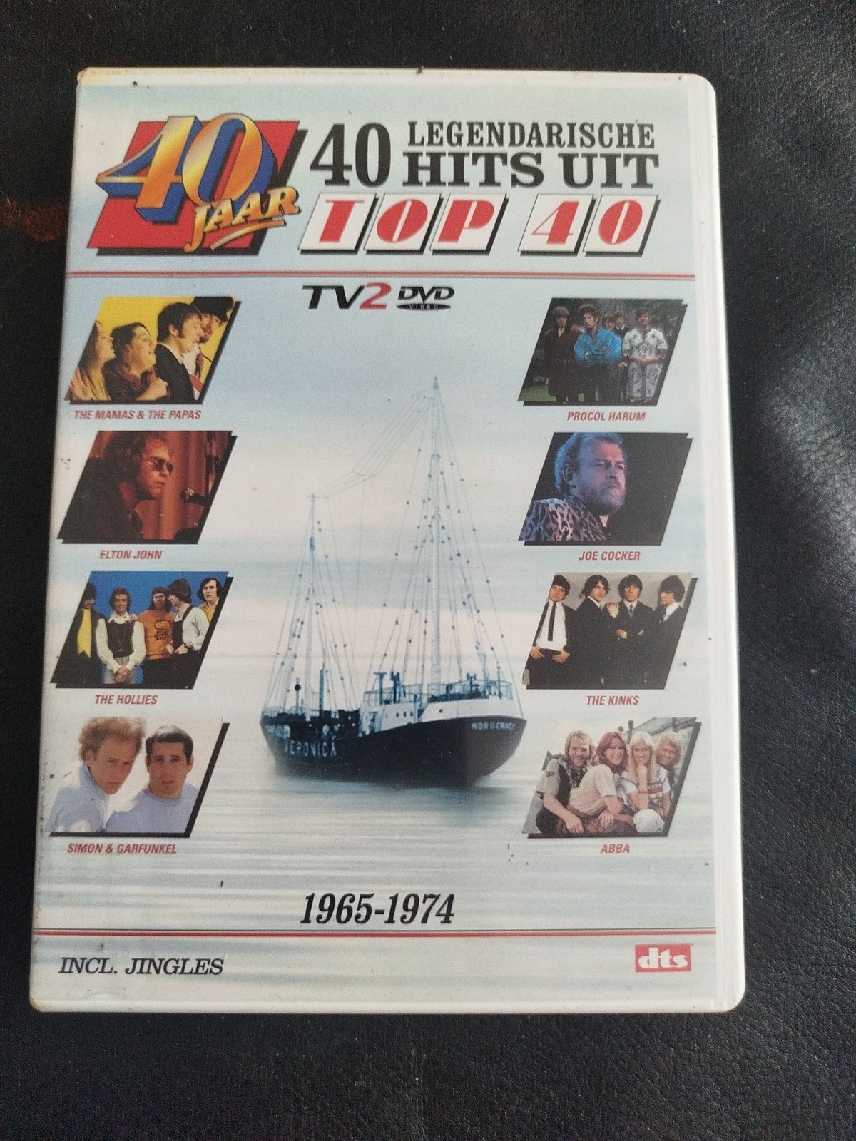 40 JAAR TOP 40 1965-1974 2 DVD, Cd's en Dvd's, Engels, Alle leeftijden, Nederlands, Ophalen of Verzenden