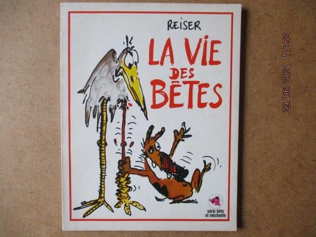 adv4877 la vie des betes frans, Eén stripboek, Ophalen, Gelezen