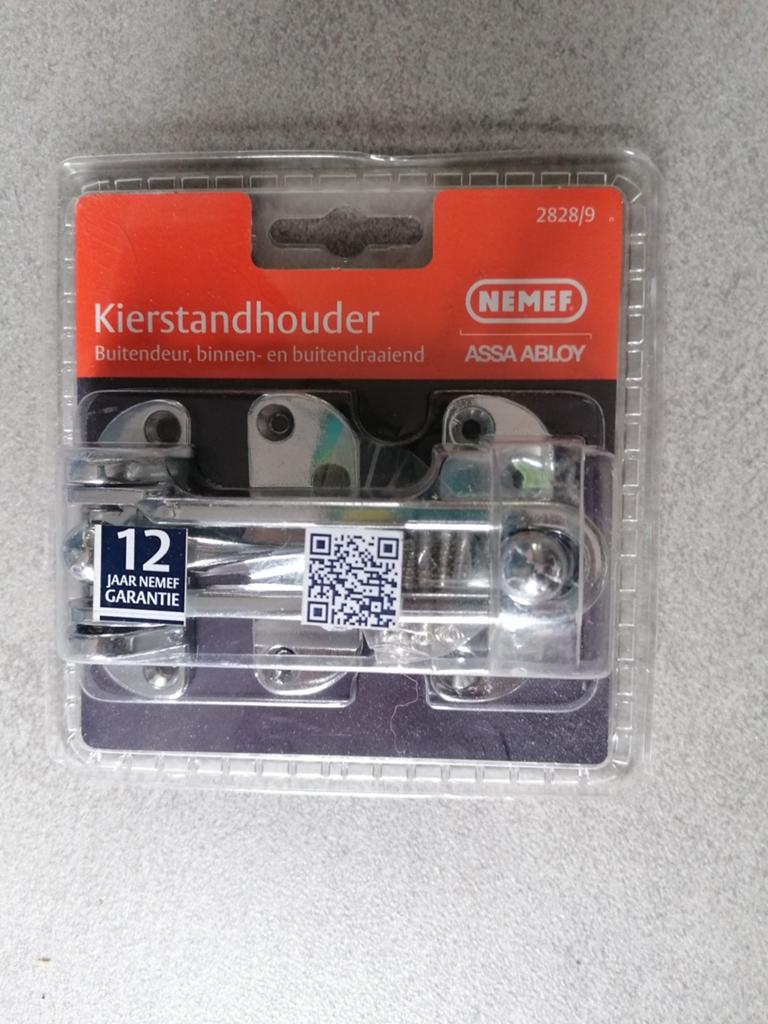 Nemef Kierstandhouder Binnen en buitendraaiende deur, Ophalen of Verzenden, Nieuw