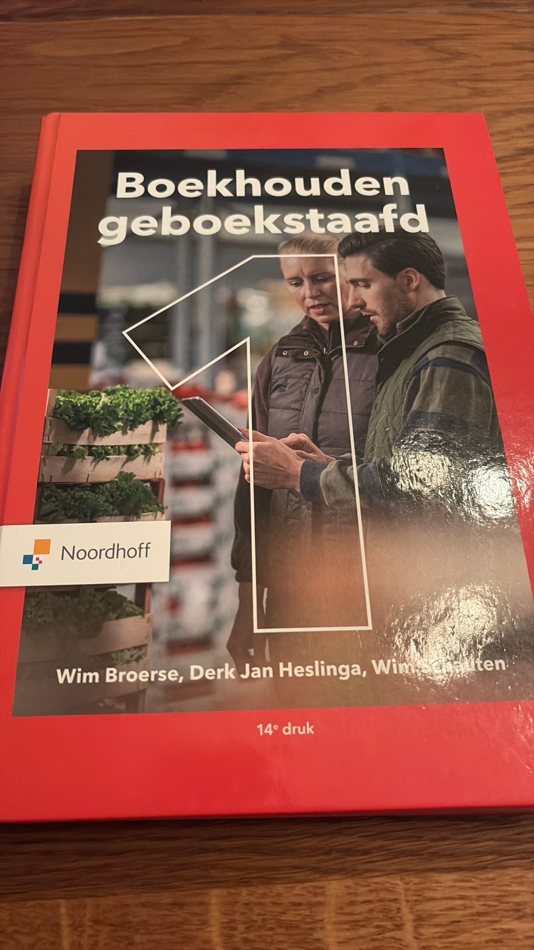 Boekhouden geboekstaafd 1, Ophalen of Verzenden, Beta, Zo goed als nieuw, HBO