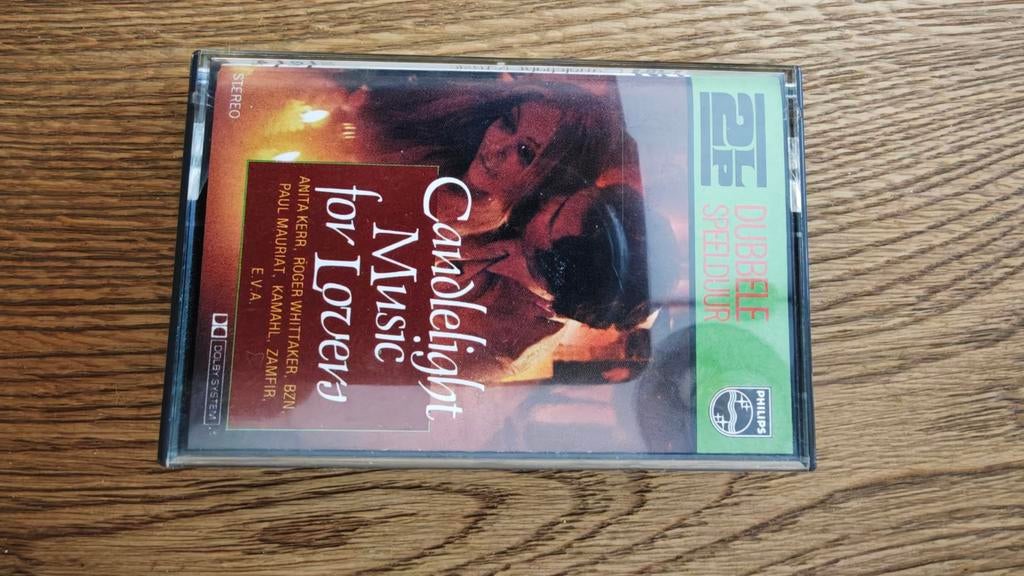 Cassette Candlelight Music for Lovers, Ophalen, Gebruikt, 1 bandje