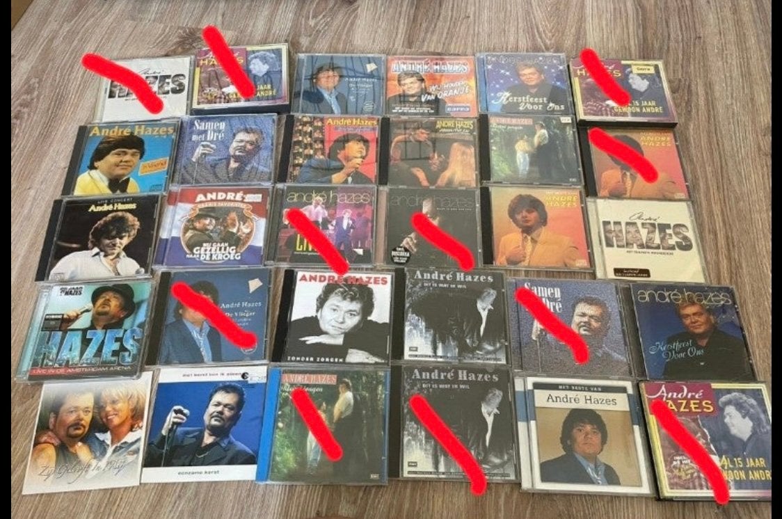 Partij cds, Cd's en Dvd's, Ophalen of Verzenden, Gebruikt