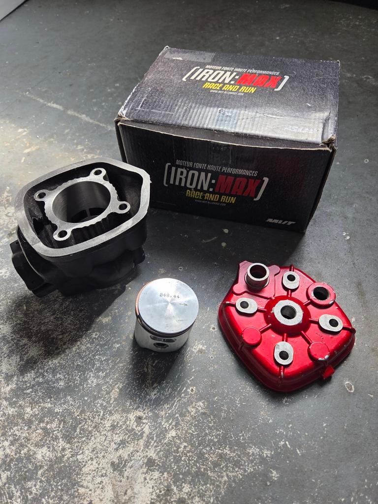 NIEUW Derbi 75cc MVT Iron Max cilinder kit, Ophalen of Verzenden, Nieuw, Cilinder, MVT