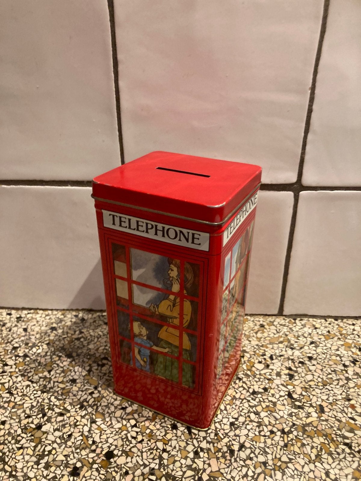 Spaarpot telefoon, Verzamelen, Spaarpotten, Ophalen of Verzenden, Zo goed als nieuw