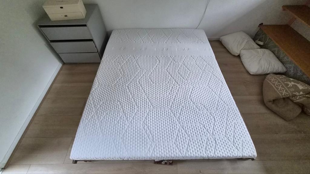 Emma Diamond Degree Topper 160x200, Ophalen, Zo goed als nieuw, Tweepersoons, 160 cm