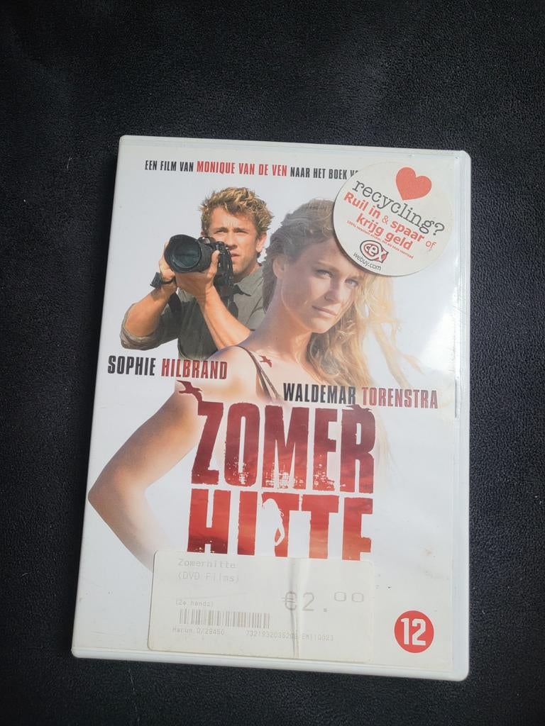 Zomerhitte DVD - Sophie Hilbrand & Waldemar Torenstra, Vanaf 12 jaar, Ophalen of Verzenden, Gebruikt, Actiethriller
