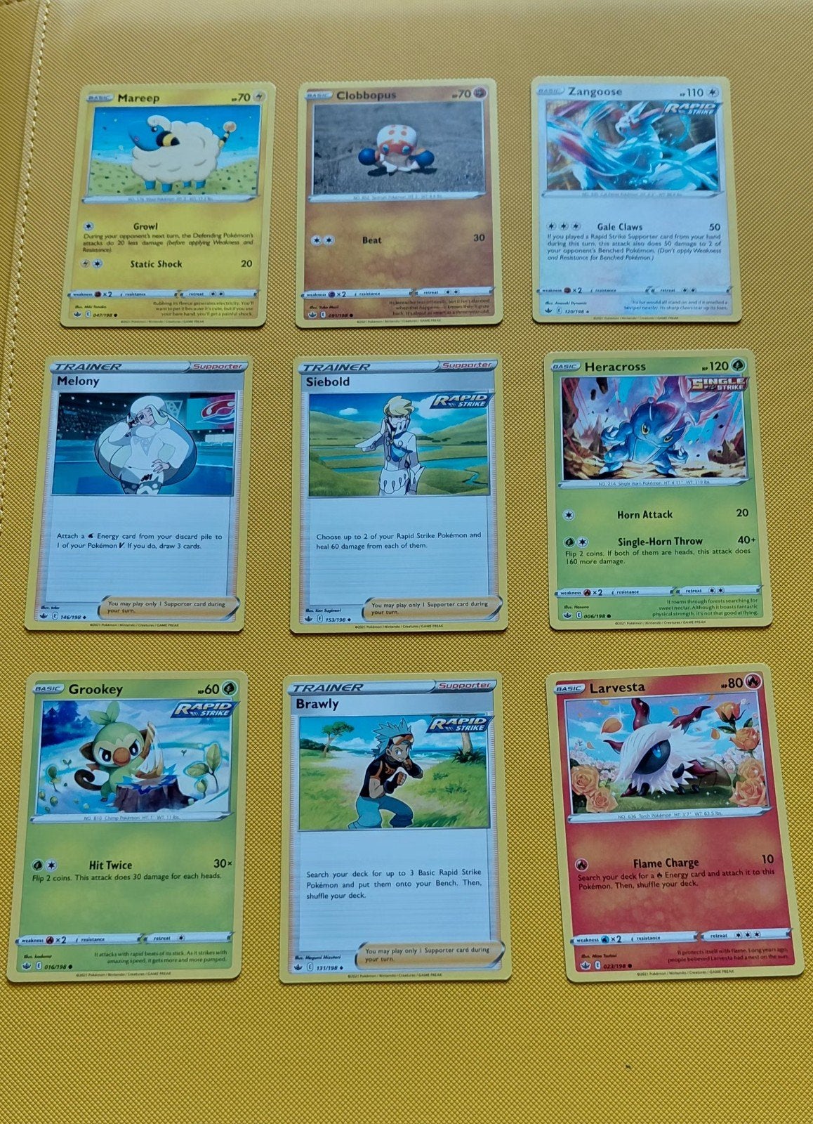 Pokémon Kaarten Set  Chilling Reign, Ophalen of Verzenden, Nieuw, Meerdere kaarten
