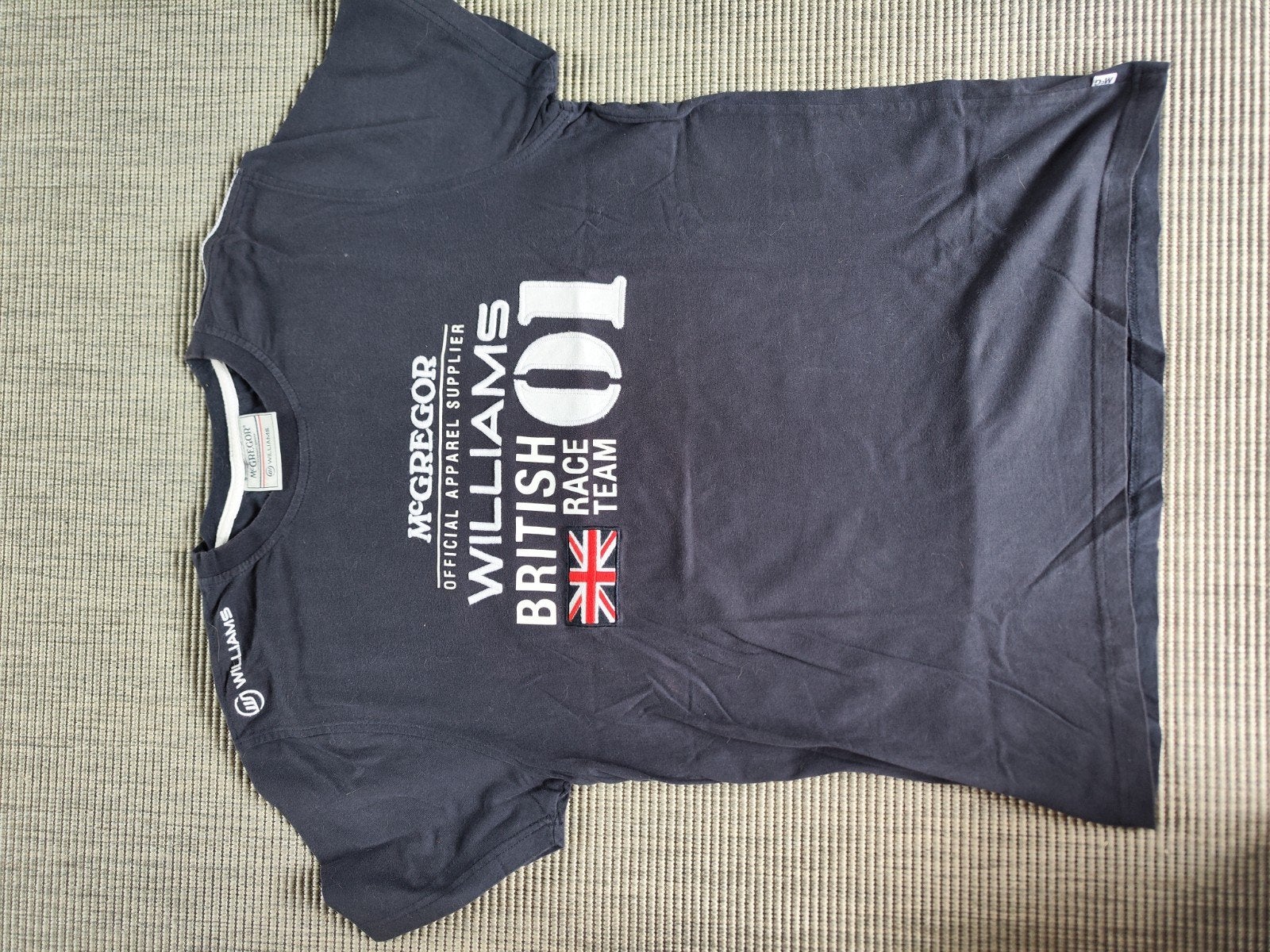 McGregor Williams British Race Team T-shirt, Ophalen, Maat 52/54 (L), Nieuw, McGregor