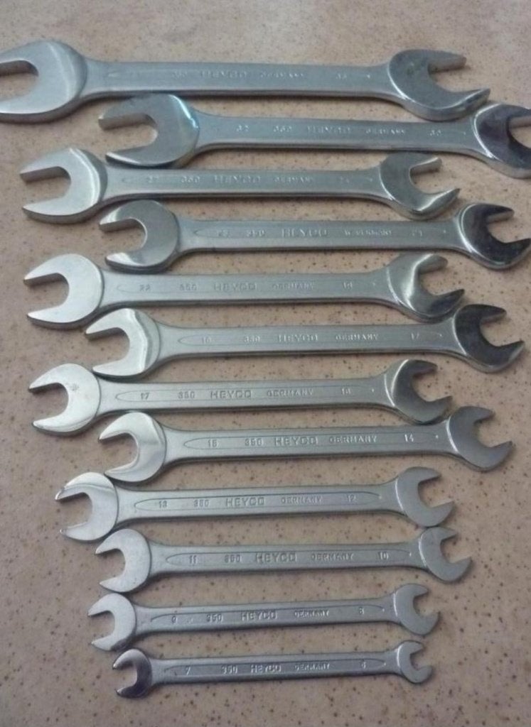partij nieuw 12 stuk heyco set dubbele steeksleutel type 350, Ophalen of Verzenden, Nieuw