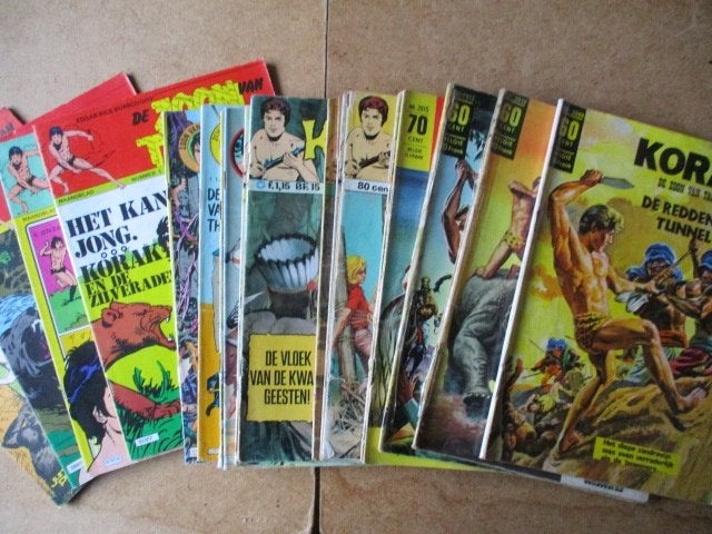 adv8250 korak zoon van tarzan, Boeken, Meerdere comics, Ophalen, Gelezen, Overige gebieden
