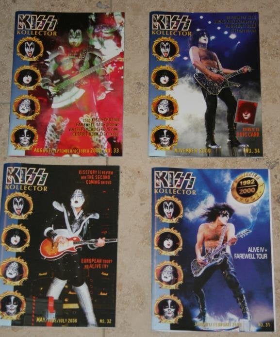KISS Kollector magazines, Ophalen of Verzenden, Zo goed als nieuw, Boek, Tijdschrift of Artikel