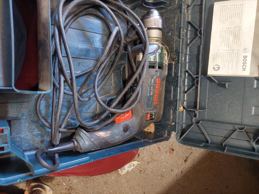 Bosch Boormachine PSB 16 RE - 750W Klopboor, Boormachine, Ophalen of Verzenden, Variabele snelheid, Gebruikt