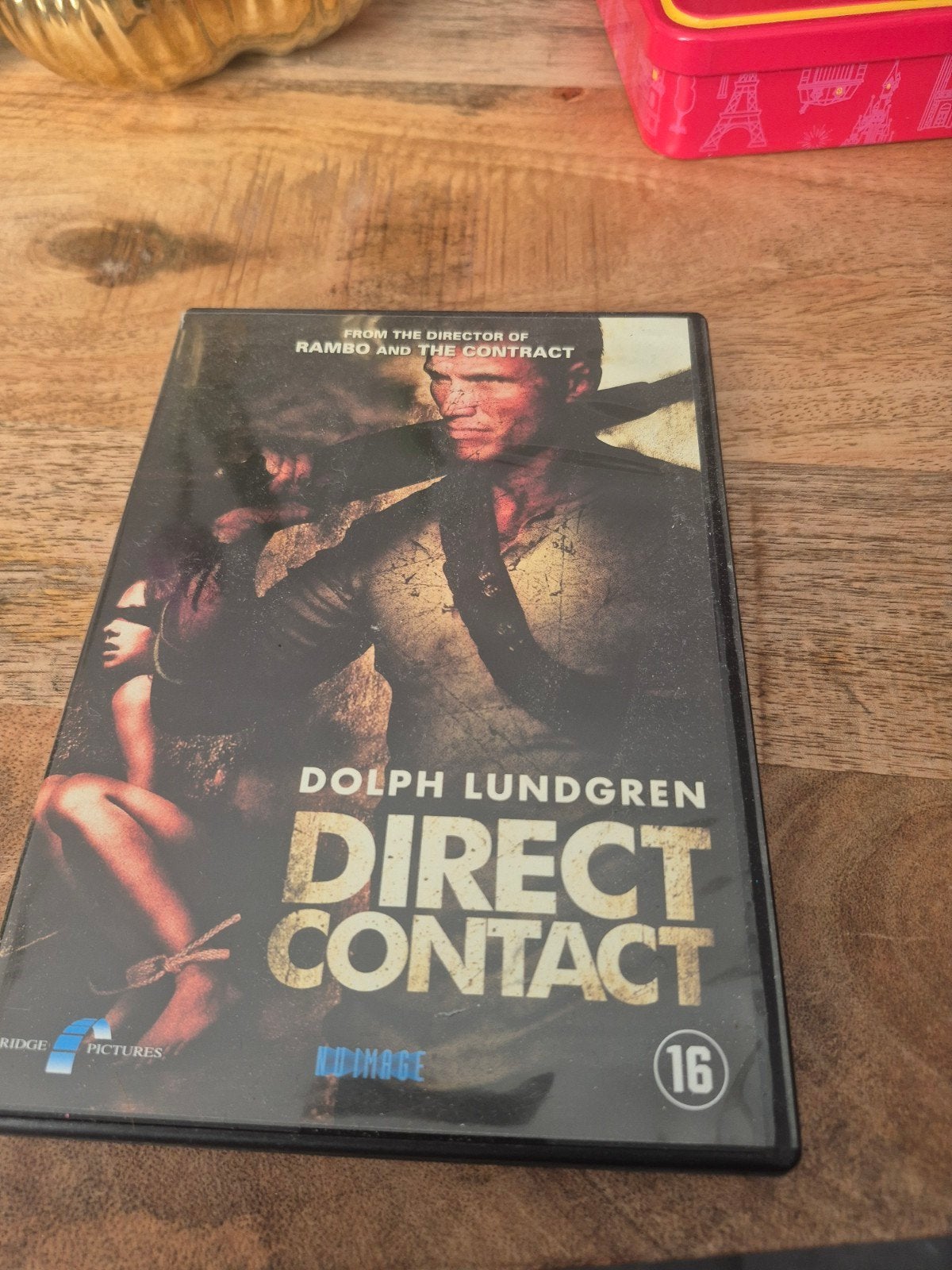 Direct Contact (Dolph Lundgren) DVD - Actiethriller, Ophalen of Verzenden