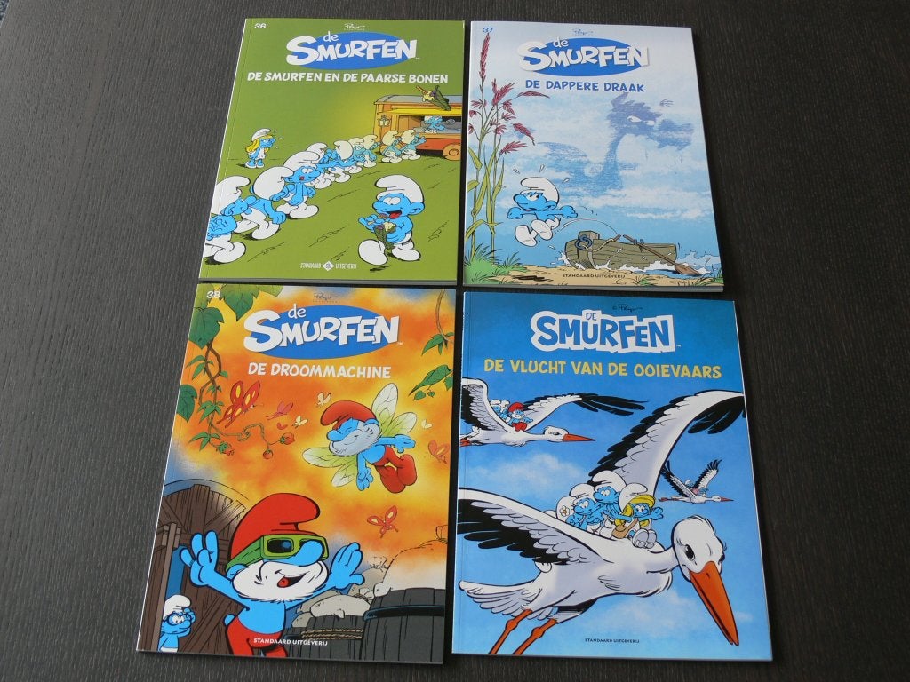 De Smurfen - deel 36 t/m 39, Boeken, Meerdere stripboeken, Ophalen of Verzenden, Zo goed als nieuw