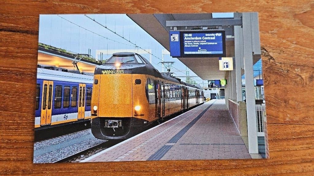 Foto TREIN NS Nederlandse Spoorwegen ICM Koploper Groningen, Verzenden, Gebruikt, Trein, Overige typen