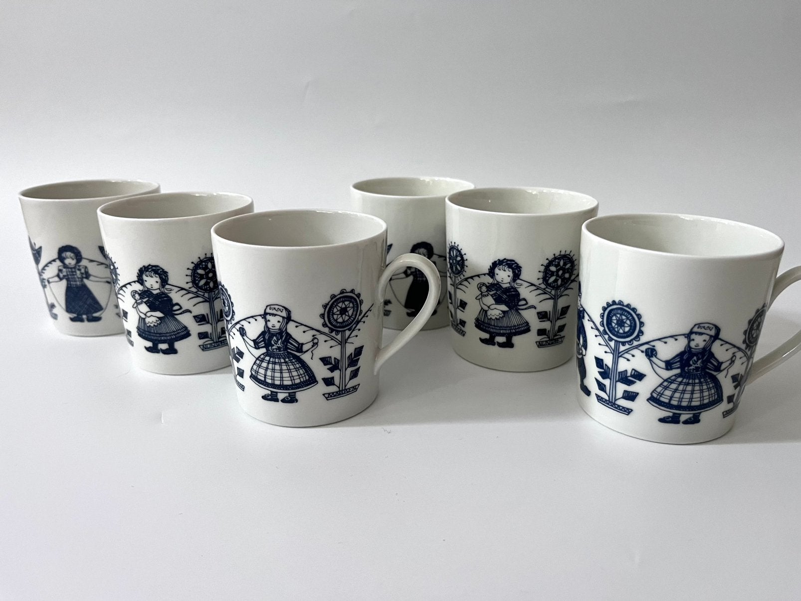 MVintage Seltmann Weiden Bavaria kopjes klederdracht (set A), Antiek en Kunst, Ophalen of Verzenden