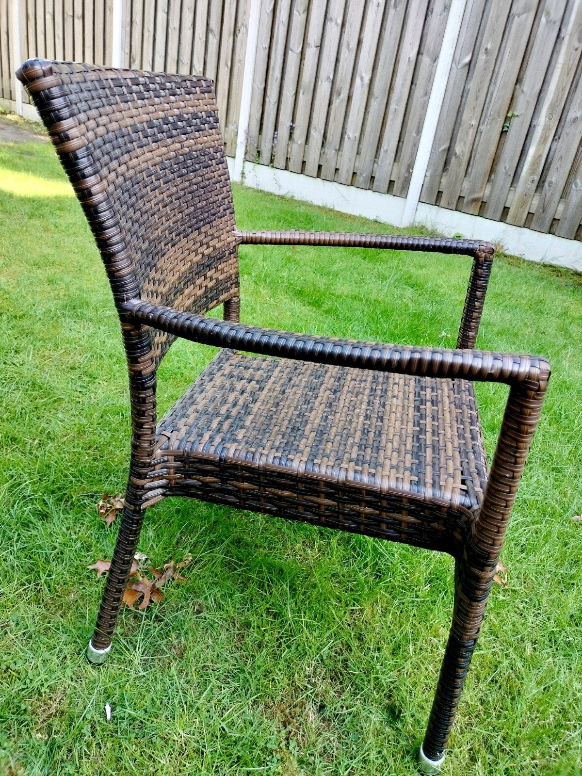8 Luxe Garden Emoties Tuinstoelen - Bruin/Antraciet, Ophalen of Verzenden, Zo goed als nieuw, Aluminium