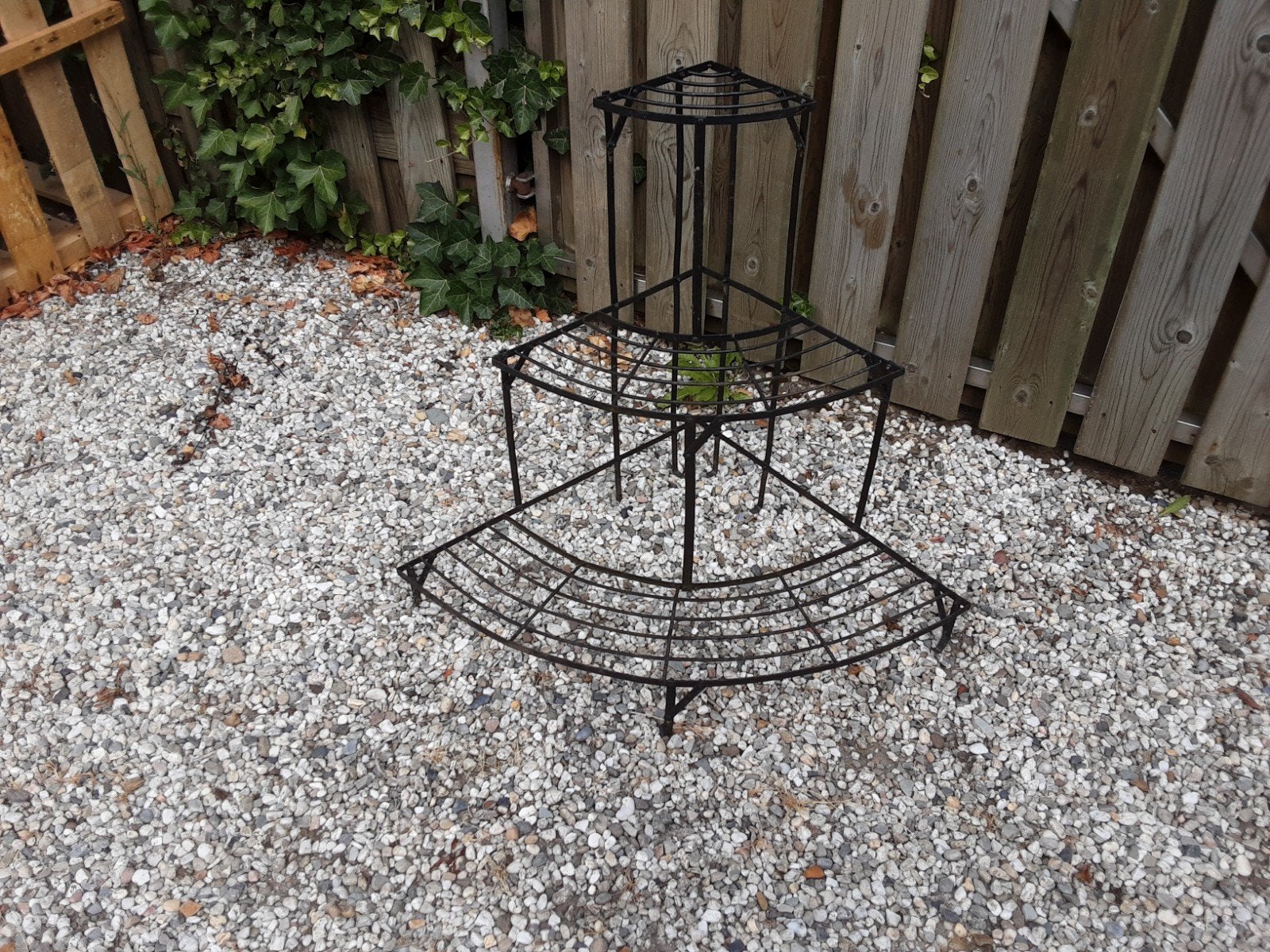 plantenstand, Ophalen, Rond
